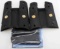 COLT 1911 RUBBER GRIP LOT OF FIVE