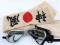 WWII IMPERIAL JAPANESE HACHIMAKI & AVIATOR GOGGLES