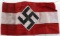 WWII GERMAN THIRD REICH HITLER YOUTH ARM BAND