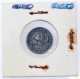 1861 CONFEDERATE DIME 1/10 TOKEN METAL COIN