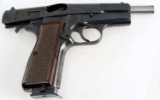 BELGIAN BROWNING 9MM SEMI AUTO PISTOL DAMAGED