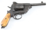 BELGIAN GASSER TYPE 11 MM ANTIQUE REVOLVER