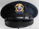 RIVIERA BEACH OBSOLETE POLICE CAP AND BADGE