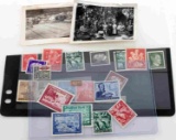 WWII GERMAN THIRD REICH STAMPS HOLOCAUST PHOTO