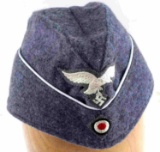 WWII GERMAN THIRD REICH LUFTWAFFE OFFICER CAP