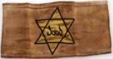 WWII GERMAN JEWISH JAAD CONCENTRATION CAMP ARMBAND