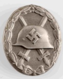 WWII GERMAN THIRD REICH SILVER WOUND BADGE