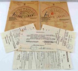 WWII GERMAN SCHEMATIC & MACHINIST DOCUMENT LOT