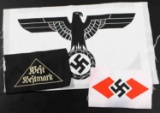 WWII THIRD REICH GERMAN SHIRT SLEEVE INSIGNIA