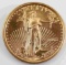 2002 1/10 OZ GOLD AMERICAN EAGLE COIN BU