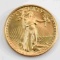 1986 1/10 OZ GOLD AMERICAN EAGLE BU COIN
