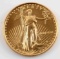 1989 1 / 10 OZ GOLD AMERICAN EAGLE BU COIN