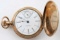US WATCH CO WALTHAM POCKET WATCH ROLLED GOLD