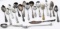 STERLING SILVER PLATED CUTLERY LOT OF 19