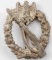 WWII HOLLOWBACK SILVER INFANTRY ASSAULT BADGE