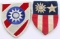 WWII US MILITARY CHINA BURMA INDIA PATCH LOT OF 2