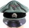 WWII GERMAN SS SONDERFUHRER OFFICER VISOR CAP