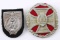 LOT OF 2 WWII GERMAN THIRD REICH SHIELDS