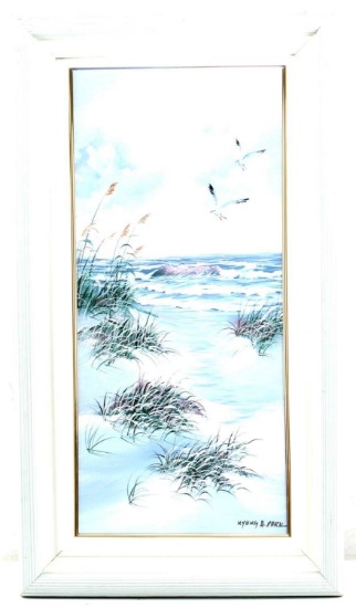 KYUNG A PARK SEASIDE COASTAL PAINTING