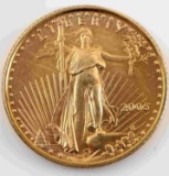 2006 1/10 OZ GOLD AMERICAN EAGLE COIN BU
