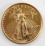 1991 1/10 OZ GOLD AMERICAN EAGLE BU COIN