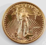 2002 1/10 OZ GOLD AMERICAN EAGLE COIN BU