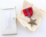 UNITED STATES BRONZE STAR RIBBON ISSUE OF 1944