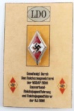 WWII GERMAN THIRD REICH HITLER YOUTH HONOR MEDAL