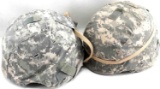 LOT OF 2 UNITED STATES MILITARY UCP PASGT HELMETS