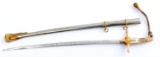 10 INCH US MARINES MINI SWORD WITH SCABBARD