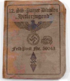 WWII GERMAN WAFFEN SS PANZER AUSWEIS ID CARD