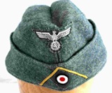WWII GERMAN WEHRMACHT M38 OVERSEAS ENLISTED CAP
