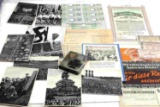 WWII GERMAN LOT OF MEMORABILIA CIGARETTE CARDS