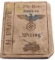 WWII THIRD REICH SS KNIGHTS CROSS OFFICER ID BOOK