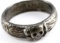 GERMAN WWII WAFFEN SS OFFICERS TOTENKOPF RING