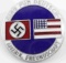 WWII GERMAN THIRD REICH AMERICAN BUND PARTY BADGE