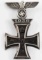 WWI IMPERIAL GERMAN 1ST CLASS IRON CROSS & SPANGE