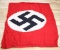 WWII NSDAP SWASTIKA RALLY PARTY BANNER FLAG