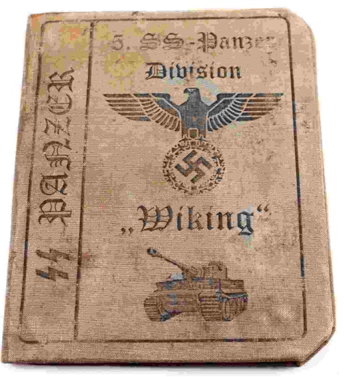 WWII THIRD REICH SS KNIGHTS CROSS OFFICER ID BOOK