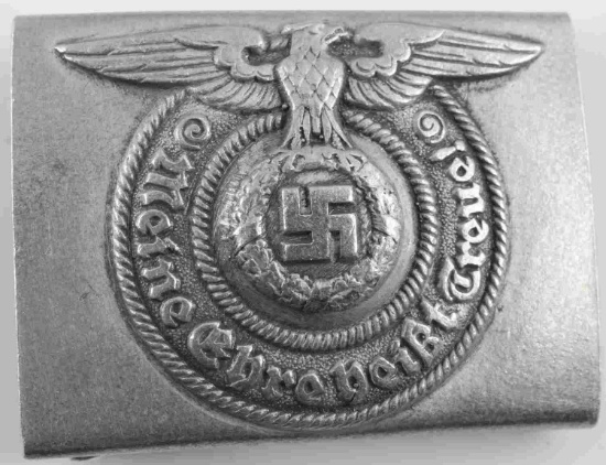 WWII GERMAN THIRD REICH WAFFEN SS BELT BUCKLE