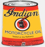 INDIAN MOTORCYCLES COMPANY PORCELAIN SIGN