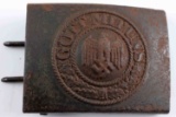 GERMAN WWII ARMY ENLISTED MANS BELT BUCKLE