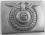 WWII GERMAN THIRD REICH WAFFEN SS BELT BUCKLE