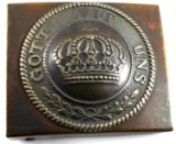 WWI IMPERIAL GERMAN ARMY NCO COMBAT BELT BUCKLE