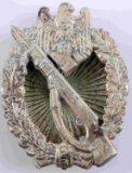 WWII GERMAN ARMY SILVER INFANTRY ASSAULT BADGE