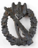 GERMAN WWII ARMY BRONZE INFANTRY ASSAULT BADGE