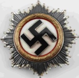 WWII GERMAN SS WEHRMACHT GERMAN CROSS IN GOLD