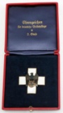 CASED GERMAN WWII 2ND CLASS SOCIAL WELFARE MEDAL