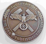 GERMAN WWII MINE RESCUE SERVICE DECORATION
