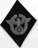 WWII GERMAN WAFFEN SS POLICE DIVISIONAL DIAMOND